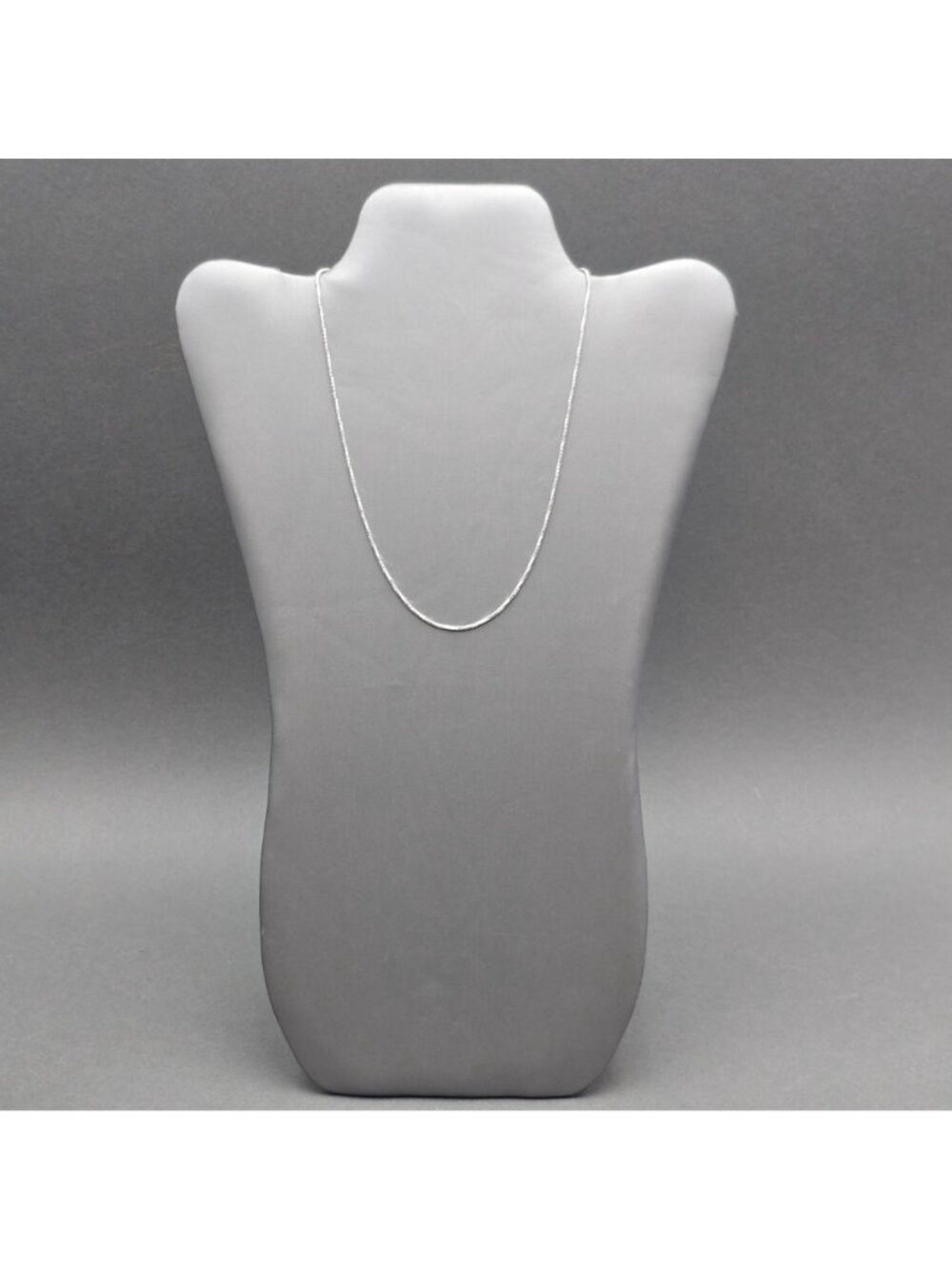 Vintage Sterling Silver Twisted Snake Chain Necklace 18" Italian Signed Karizia - Picture 4 of 10